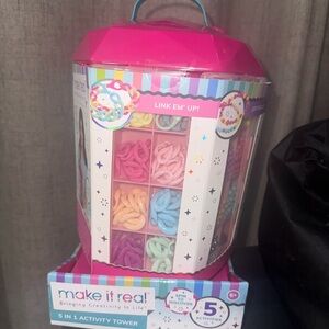 Make It Real 5 in 1 Activity Tower Bracelet Maker New!!